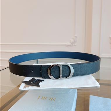 DIOR   2025新款時尚皮帶   3.5CM
