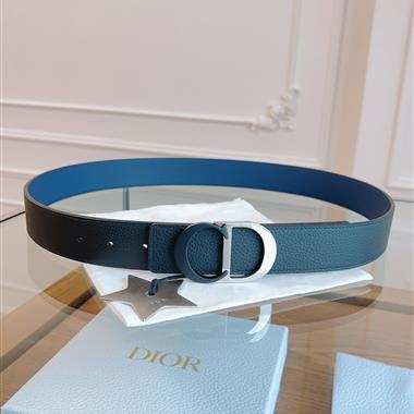 DIOR   2025新款時尚皮帶   3.5CM