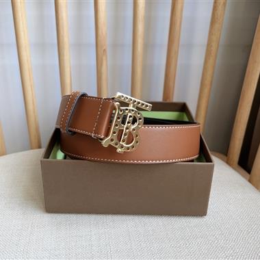 BURBERRY   2025新款時尚皮帶   3.5CM