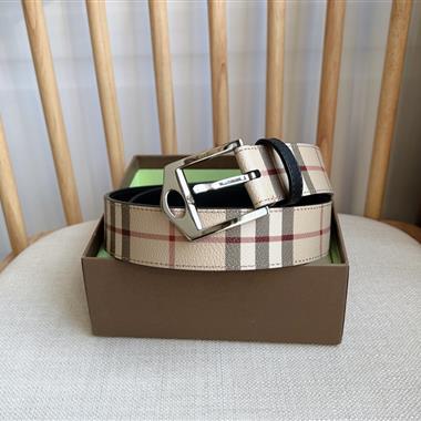 BURBERRY   2025新款時尚皮帶   3.5CM