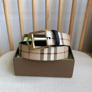 BURBERRY   2025新款時尚皮帶   3.5CM