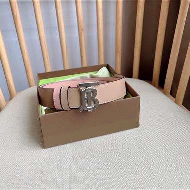 BURBERRY   2025新款時尚皮帶   3.0CM