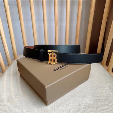 BURBERRY   2025新款時尚皮帶   3.0CM