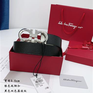 Ferragamo   2025新款時尚皮帶   3.5CM