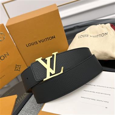 LOUIS VUITTON   2025新款時尚皮帶   4.0CM