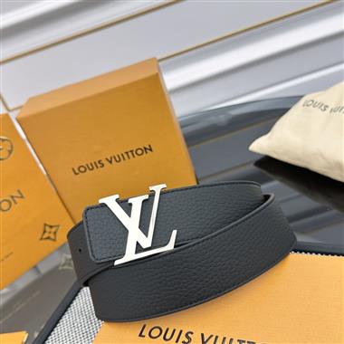 LOUIS VUITTON   2025新款時尚皮帶   4.0CM