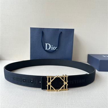 DIOR   2025新款時尚皮帶   3.5CM