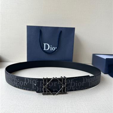 DIOR   2025新款時尚皮帶   3.5CM
