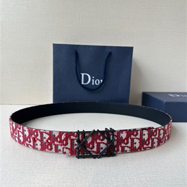 DIOR   2025新款時尚皮帶   3.5CM