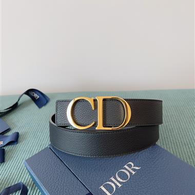 DIOR   2025新款時尚皮帶   3.5CM