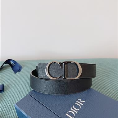 DIOR   2025新款時尚皮帶   3.5CM