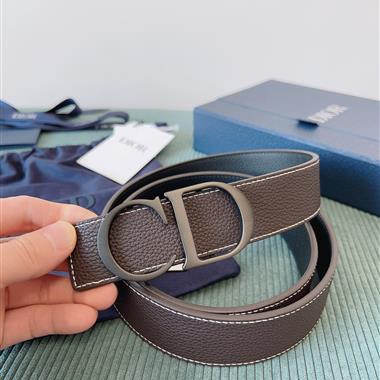 DIOR   2025新款時尚皮帶   3.5CM