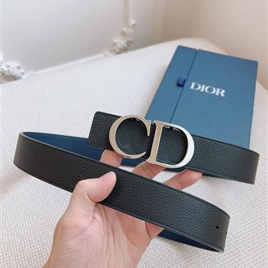 DIOR   2025新款時尚皮帶   3.5CM