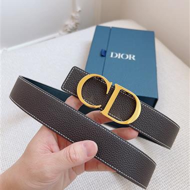 DIOR   2025新款時尚皮帶   3.5CM
