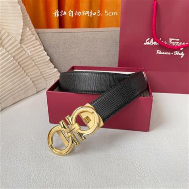 Ferragamo   2025新款時尚皮帶   3.5CM