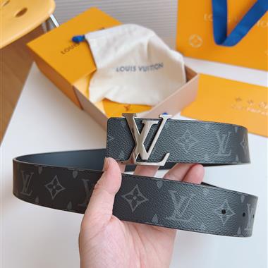 LOUIS VUITTON   2025新款時尚皮帶   4.0CM