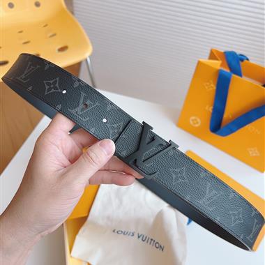LOUIS VUITTON   2025新款時尚皮帶   4.0CM