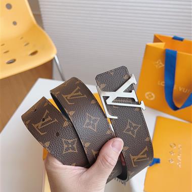 LOUIS VUITTON   2025新款時尚皮帶   4.0CM