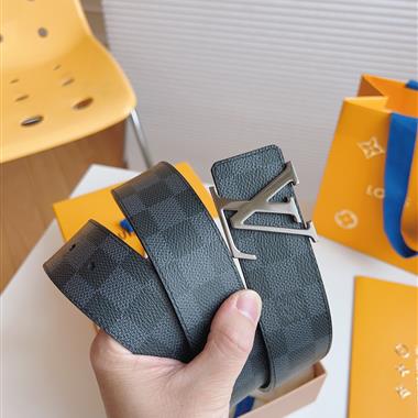 LOUIS VUITTON   2025新款時尚皮帶   4.0CM
