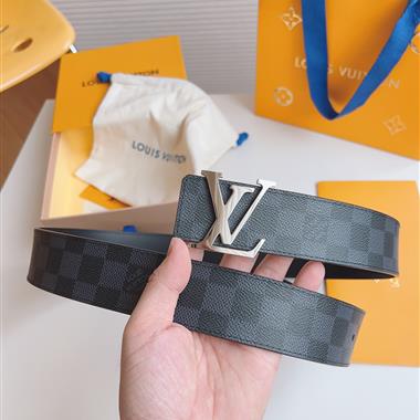 LOUIS VUITTON   2025新款時尚皮帶   4.0CM