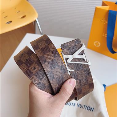 LOUIS VUITTON   2025新款時尚皮帶   4.0CM