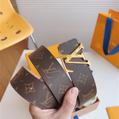 LOUIS VUITTON   2025新款時尚皮帶   4.0CM