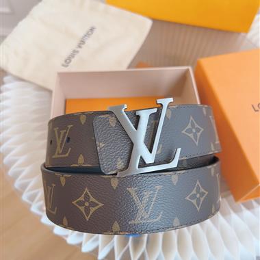 LOUIS VUITTON   2025新款時尚皮帶   4.0CM