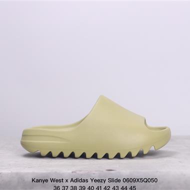 Kanye West x Adidas Yeezy Slide」Bone「椰子戶外風格沙灘涉水百搭運動穿搭拖鞋拖鞋