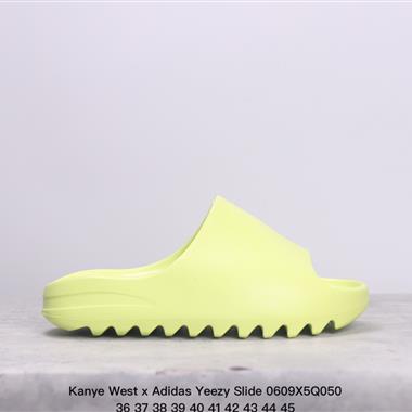 Kanye West x Adidas Yeezy Slide」Bone「椰子戶外風格沙灘涉水百搭運動穿搭拖鞋拖鞋