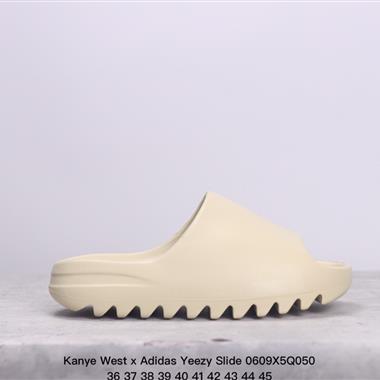 Kanye West x Adidas Yeezy Slide」Bone「椰子戶外風格沙灘涉水百搭運動穿搭拖鞋拖鞋