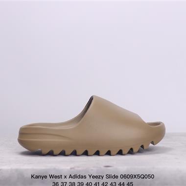 Kanye West x Adidas Yeezy Slide」Bone「椰子戶外風格沙灘涉水百搭運動穿搭拖鞋拖鞋