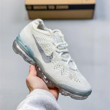 Nike Vapormax 2023 Flyknit 飛織透氣休閑全掌大氣墊跑鞋 