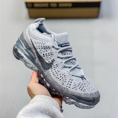 Nike Vapormax 2023 Flyknit 飛織透氣休閑全掌大氣墊跑鞋 