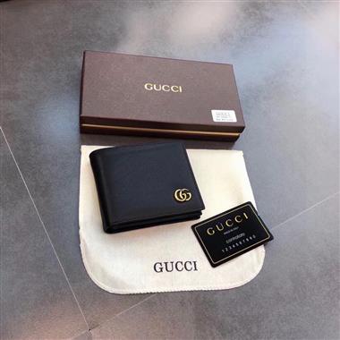 GUCCI   2025新款時尚皮夾 尺寸：12x10CM