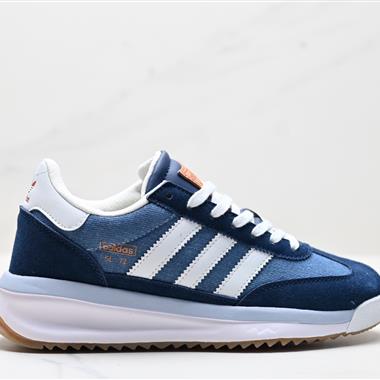 Adidas SL 72 RTN三葉草復古休閑跑步鞋休閑運動鞋