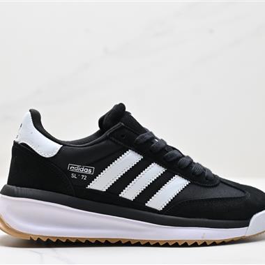Adidas SL 72 RTN三葉草復古休閑跑步鞋休閑運動鞋