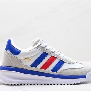 Adidas SL 72 RTN三葉草復古休閑跑步鞋休閑運動鞋
