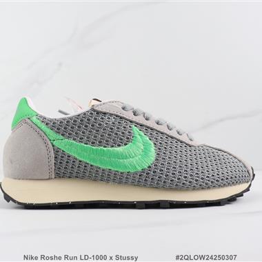 Nike Roshe Run LD-1000 x Stussy 聯名 復古休閑跑步鞋 
