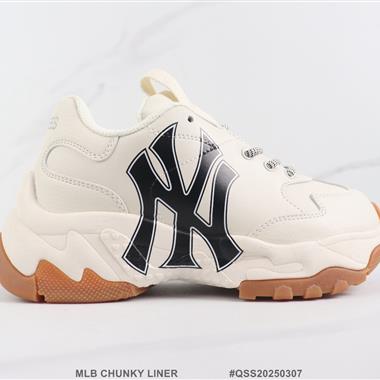 MLB CHUNKY LINER 低幫厚底休閑鞋
