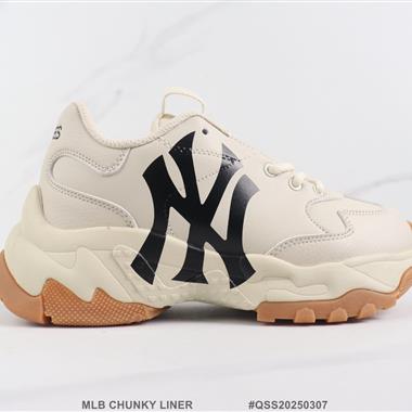 MLB CHUNKY LINER 低幫厚底休閑鞋