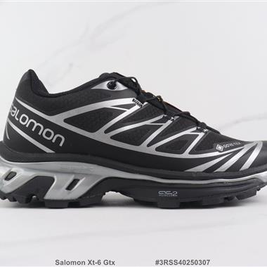 Salomon Xt-6 Gtx 減震休閑跑步鞋 