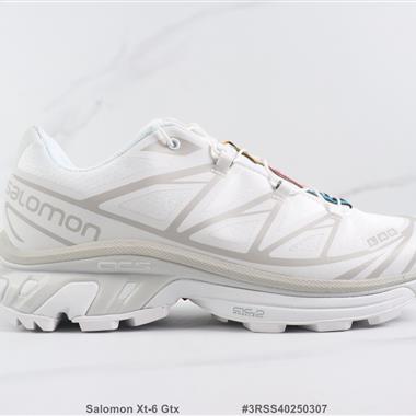 Salomon Xt-6 Gtx 減震休閑跑步鞋 
