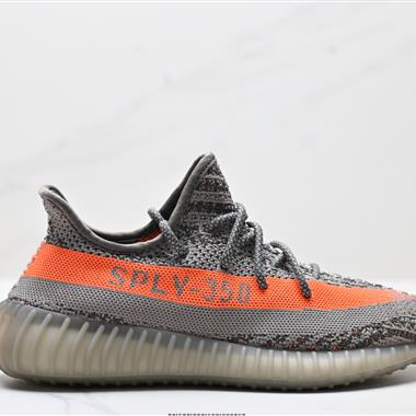 Adidas Yeezy Boost 350V2 椰子百搭輕便爆米花中底休閑運動慢跑鞋
