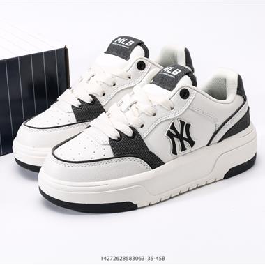 MLB Chunky Liner New York Yankees 厚底百搭休閑運動慢跑鞋