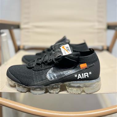 Off-White x Nike  Air Vapormax Flyknit 2.0「二代全掌大氣墊系列飛織低幫百搭休閑運動慢跑鞋