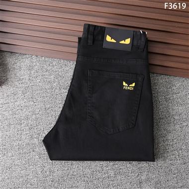 FENDI   2025春夏新款休閒牛仔褲