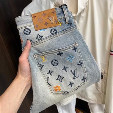 LouisVuitton  2025春夏新款休閒牛仔褲