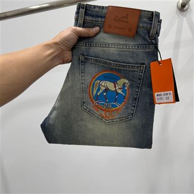 HERMES   2025春夏新款休閒牛仔褲