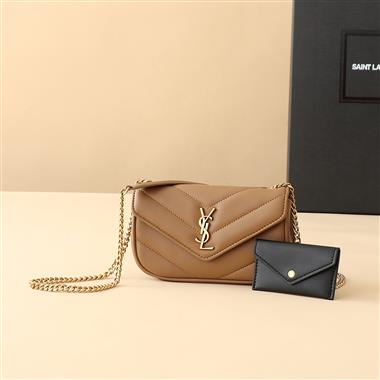 YSL   2025新款女生時尚包包 尺寸：20×12×5CM