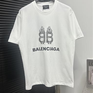 Balenciaga   2025春夏新款短袖T恤